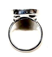 Anello Sommer Donna Opali in Oro bianco Opale 6.77 Ct OPALE N. AUS CT 6.77 DIA 0.08 - OPALE N. AUS CT 6.77 DIA 0.08